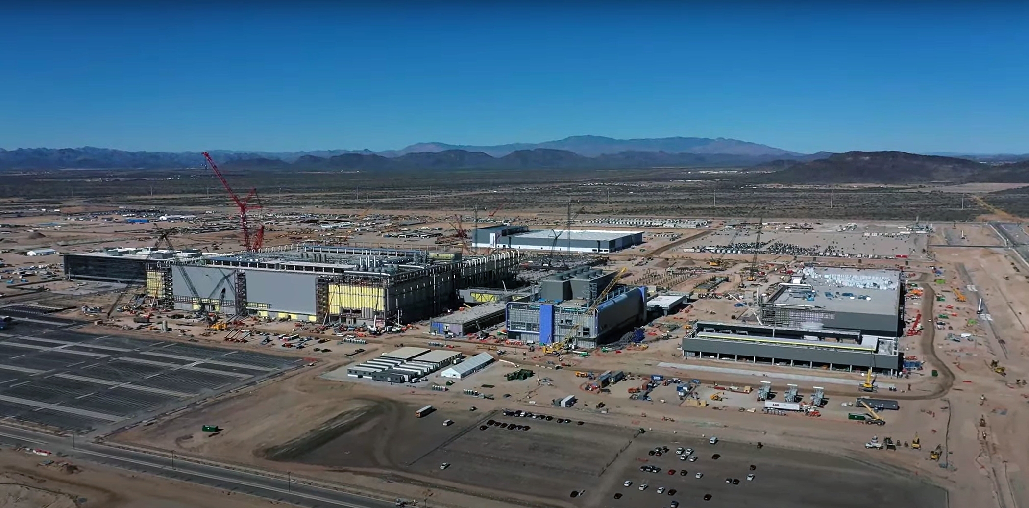 Taiwan Semiconductor Manufacturing Co.'s fabrication plant